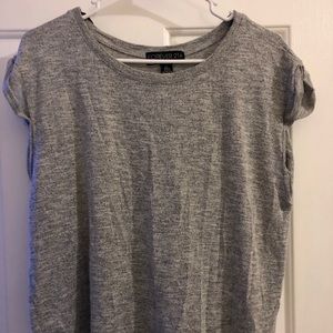 Forever 21 Plus Grey Crop Top 2XL